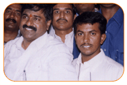 Mr. N Bitra With Sri. PNV Prasad, Ex. SAAP Chairman, The occasion of SAAP Chirman Joining Day Mr. N Bitra With Sri. PNV Prasad, Ex. SAAP Chairman, The occasion of SAAP Chirman Joining Day